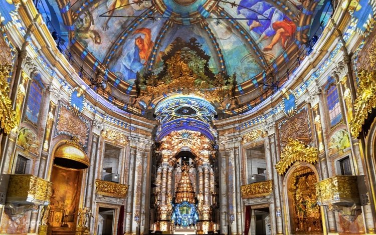 クレリゴス教会 スピリタスライトショー 観覧チケット（ポルト