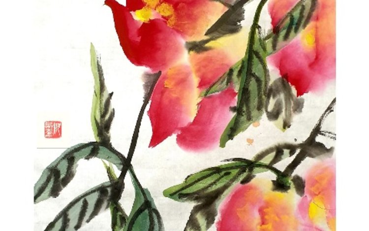 水墨画体験：花鳥画の世界へ | Klook