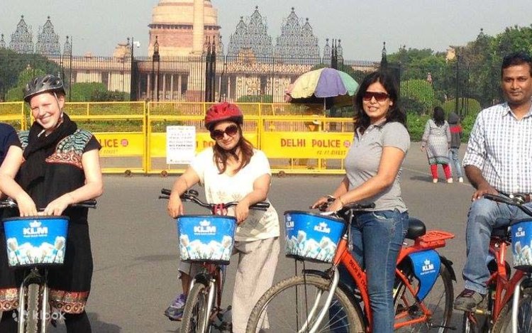 New Delhi Morning Cycling Tour in Delhi Klook India