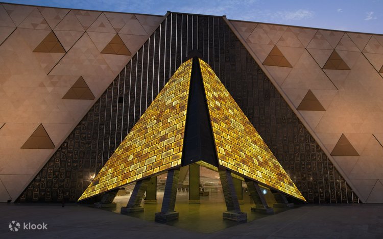 世界1大きな博物館 限定ポスター エジプト ピラミット スフィンクス