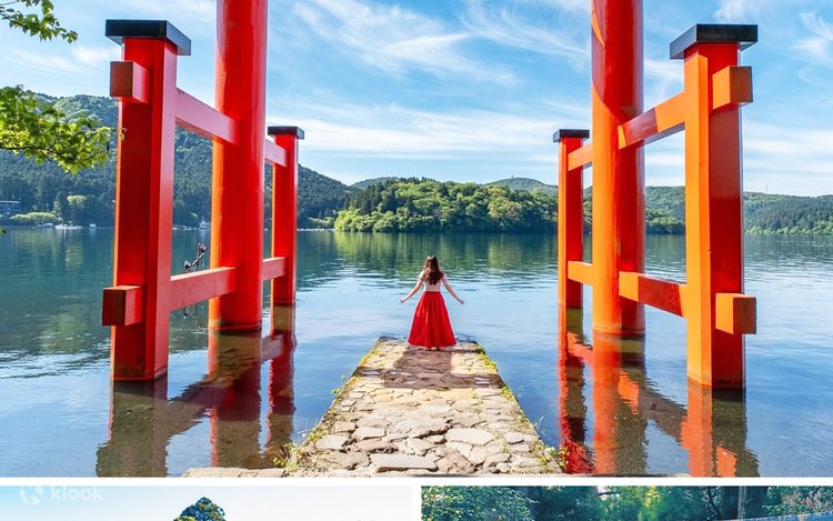 富士山・箱根｜芦ノ湖の水上鳥居・山中湖・大涌谷「水陸空」探索の旅