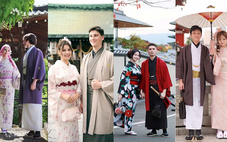 京都着物＆浴衣レンタル体験＆日本風メイク＆写真撮影（Ookini清水寺総 