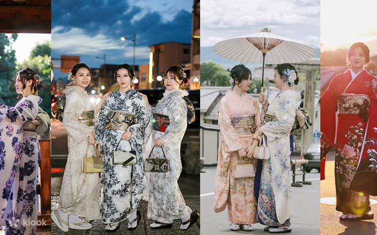 京都着物＆浴衣レンタル体験＆日本風メイク＆写真撮影（Ookini清水寺総