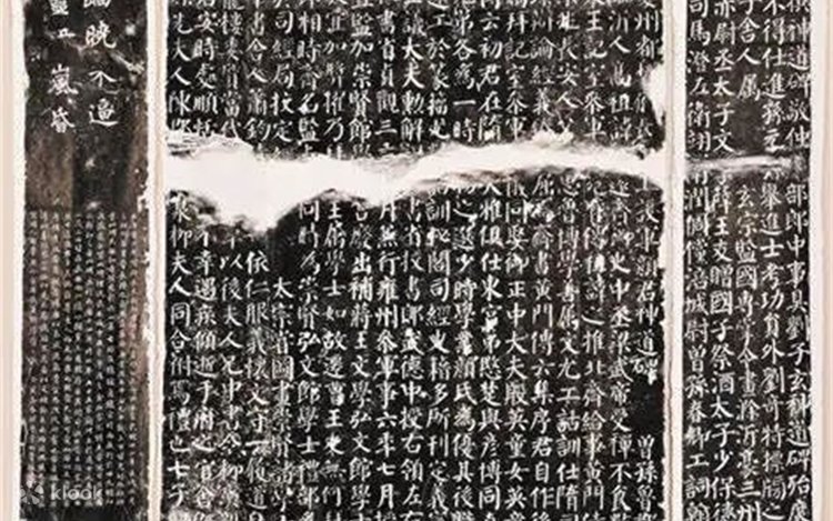陝西省西安碑林博物館の入場券 + ガイド（プロの中国語ガイド + 古代の
