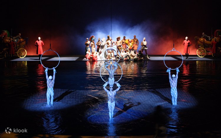 シルク・ド・ソレイユ　ラスベガス配布パンフ？ シルク・ド・ソレイユ ラスベガス配布パンフ？ O by Cirque du
