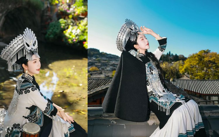 麗江 古装漢服＆民族衣装撮影体験（スタイル選択自由＋民族衣装