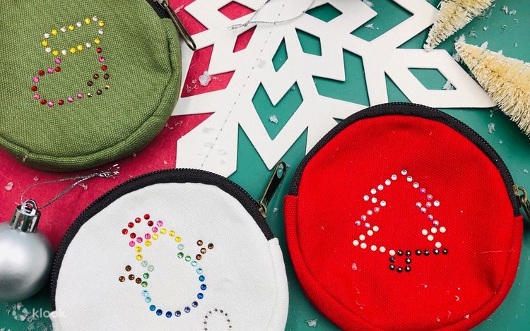 Taipei One-Day Designer DIY Crafting Class Christmas Coin Purse  Series Klook Philippines