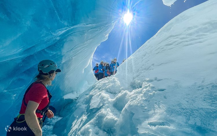 ニュージーランド、フランツジョセフ氷河での半日ヘリハイキング