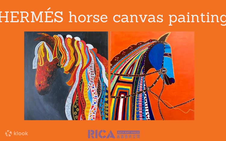 Ange】 エルメス 馬 絵画 デッサンアート 美術 ヴィンテージ 希少レア