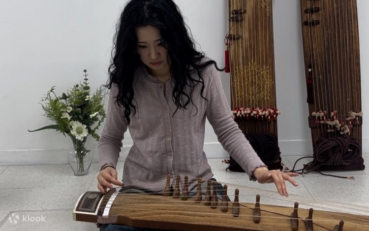 伽琴　カヤグム 和楽器 弦楽器　民族楽器　韓国　12弦　ケース付き 伽琴 カヤグム 和楽器 弦楽器 民族楽器 韓国 12弦 ケース付き