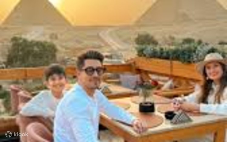 VIP Dinner & Pyramids Sound & Light Show at Rooftop Restaurant - Klook