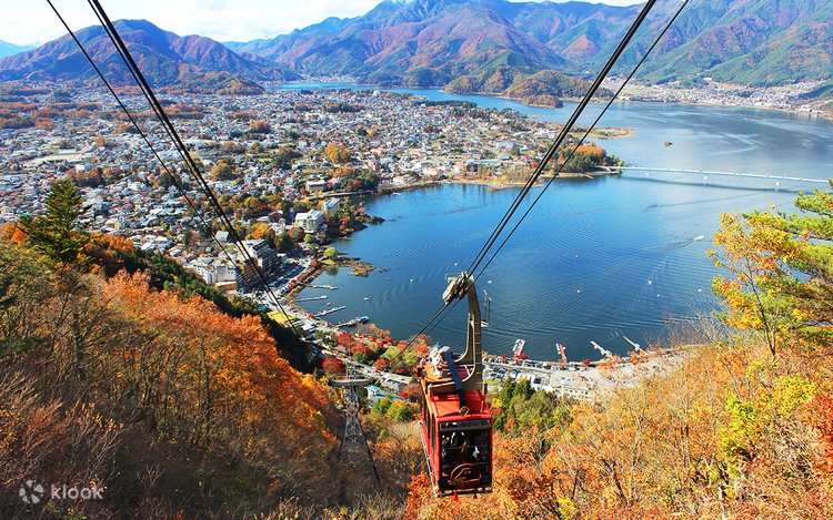 Arakurayama Asama Park & Lake Kawaguchi & Cable Car Day Tour