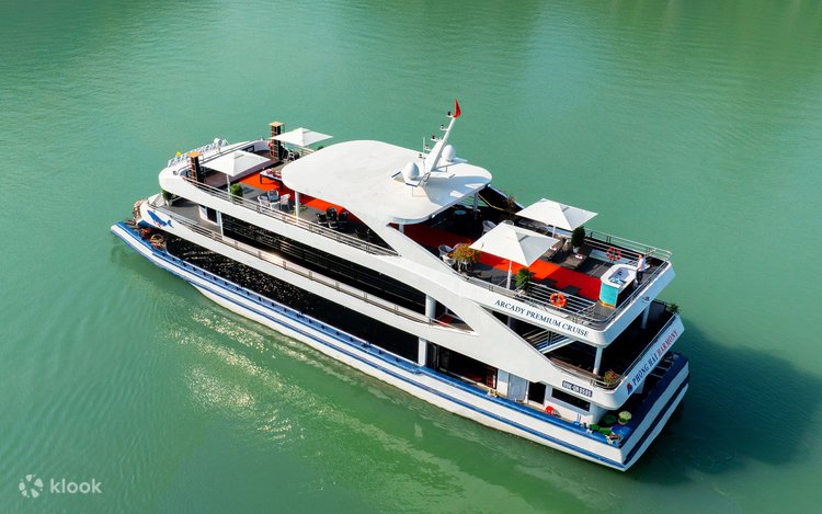 ハロン湾 1日ツアー (5つ星Arcady Premium Cruise利用) (ベトナム) | Klook
