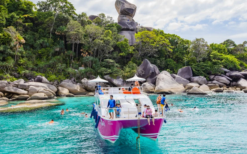 Featured tour with 5 reviews: From Phuket: Similan Islands Luxury Trip by Speed Catamaran