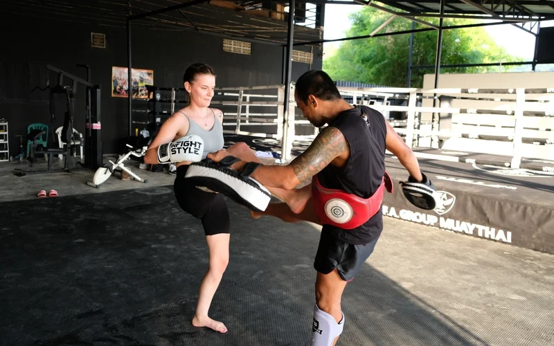Featured tour with 10 reviews: Krabi/Ao Nang: Muay Thai Boxing Introduction Class for Beginners