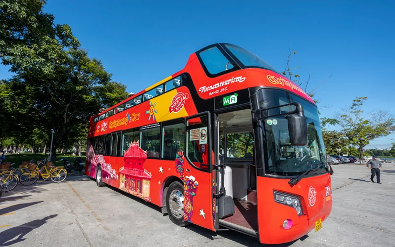 Hue Sightseeing Double-Decker Bus Ticket by City Sightseeing