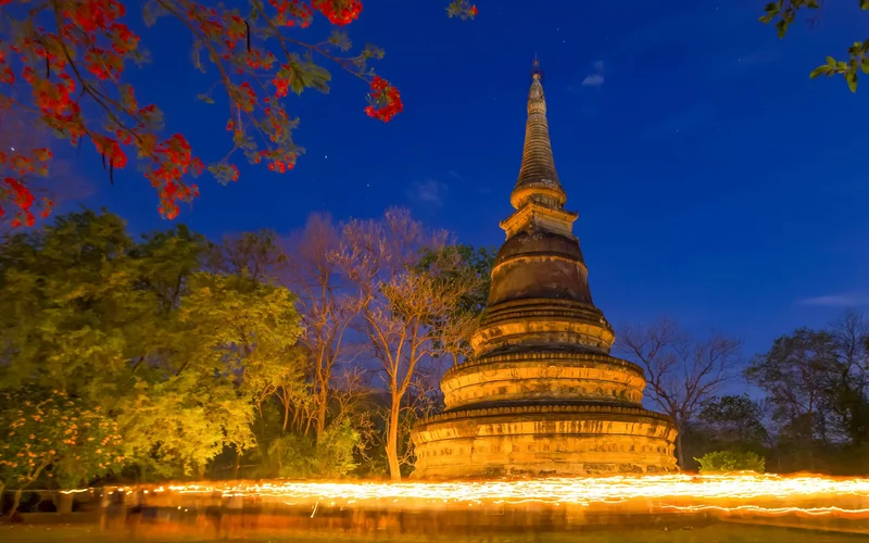 Featured tour with 263 reviews: Wat Umong and Doi Suthep Temples Guided Evening Tour