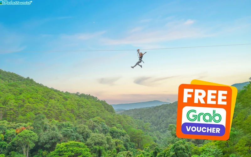 High Rope Course Adventure in Da Lat