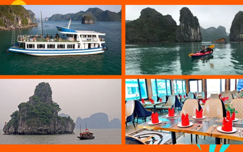 Binh An Day Cruise: Ha Long Bay with Sung Sot and Ti Top