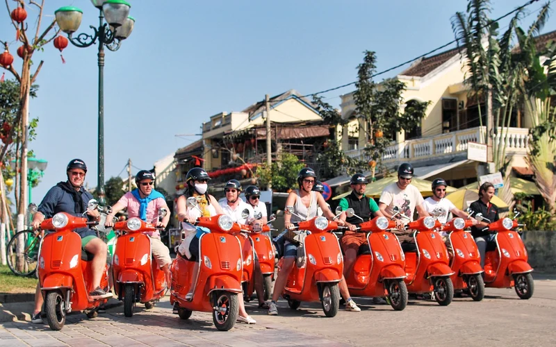 Featured tour with 5 reviews: Hoi An Countryside & Tra Que Village Electric Scooter Tour