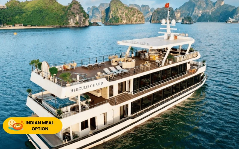 Hercules Grand Luxury Day Cruise: Ha Long Bay, Sung Sot, Ti Top