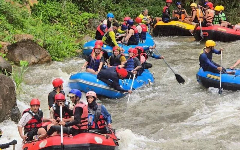 Featured tour with 4 reviews: Phuket Adventure Day Tour: Rafting, ATV, Zipline & Elephant Trekking