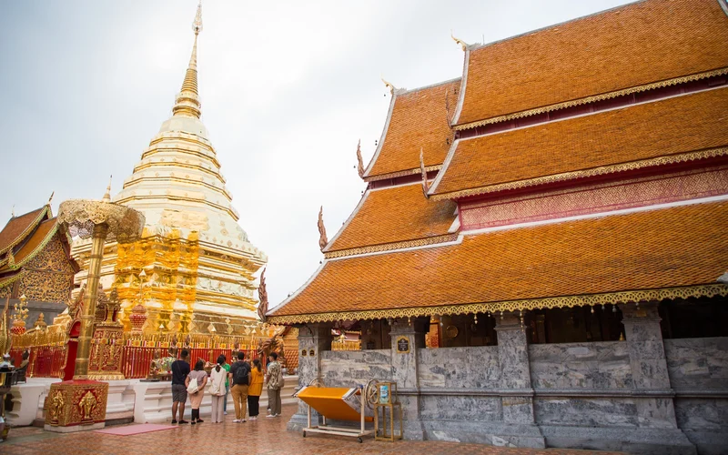 Featured tour with 504 reviews: Doi Suthep and Wat Pha Lat Sunrise Tour – Half Day