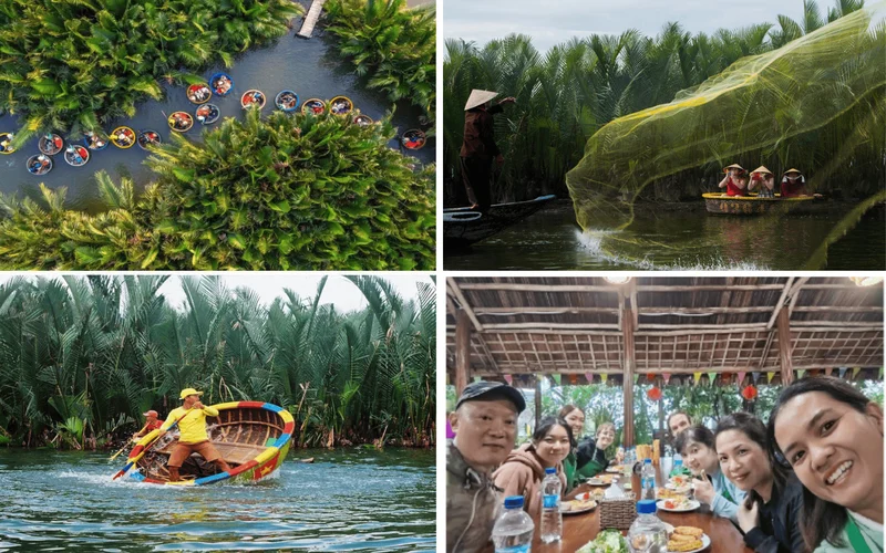 Coconut Forest Basket Boat Ride, Crab Fishing with Lunch or Dinner