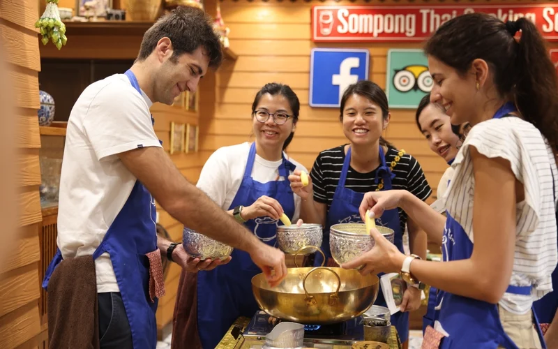 Sompong Thai Cooking Class in Bangkok