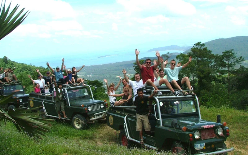 Surat Thani Half-Day 4×4 Jungle Adventure with Lunch