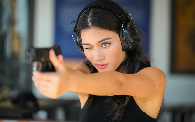 Shooting Range in Huahin by Katemanon