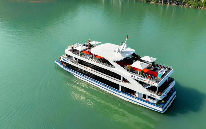 Featured tour with 26 reviews: Harmony Luxury Cruise: Ha Long Bay,Sung Sot & Ti Top
