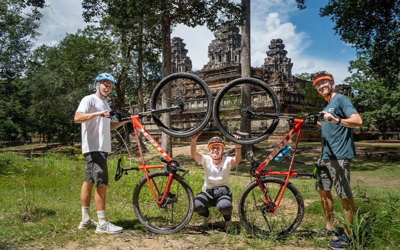 Featured tour with 8 reviews: Siem Reap One-Day Hidden Temples Cycling Tour