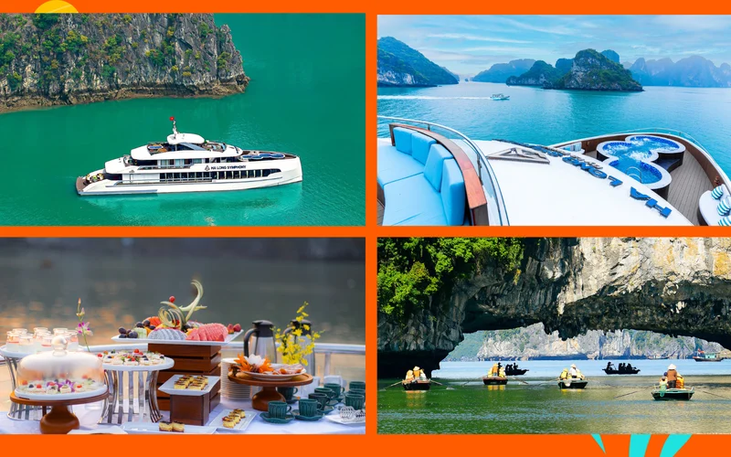 Symphony Day Cruise: Ha Long Bay, Sung Sot, Ti Top