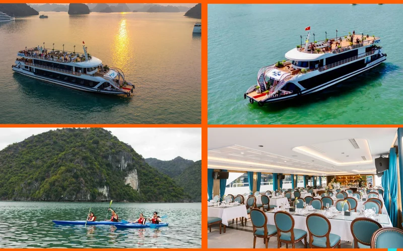 Black Pearl Day Cruise: Ha Long Bay Tour with Sung Sot & Ti Top
