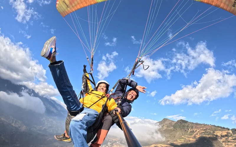 Featured tour with 36 reviews: Sapa Paraglide, Go Kart & 6 Games at Fairy Valley Half Day Adventure