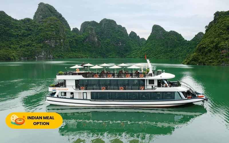 Cozy Olympus Day Cruise: Ha Long Bay, Sung Sot, Ti Top