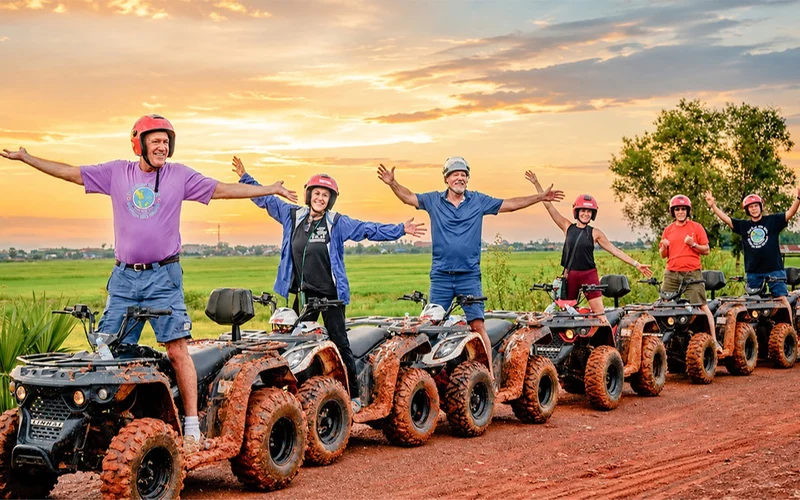 Featured tour with 52 reviews: Khmer Village and Fish Farm ATV Tour