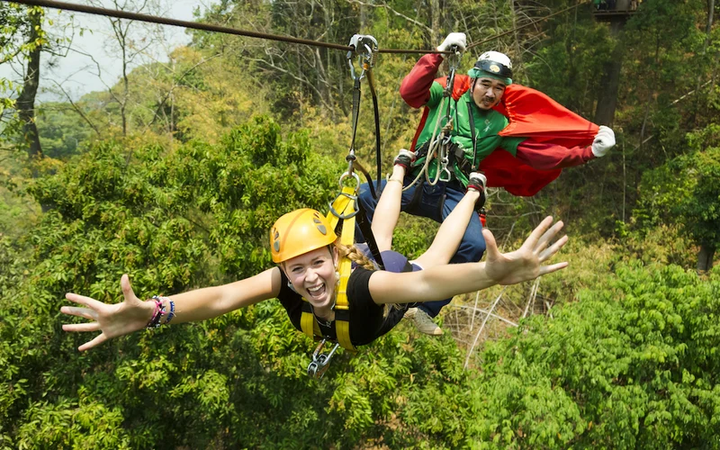 Jungle Flight Zipline Adventure Chiang Mai
