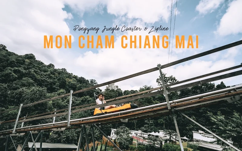 Chiangmai Jungle Coaster Giant Swing with Jungle De Cafe Half Day