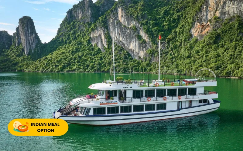 Sonata Halong Day Cruise: Ha Long Bay, Sung Sot Cave & Ti Top Island