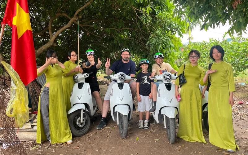 Featured tour with 37 reviews: Hanoi City Tour by Motorbike: Female Riders, Train Street & Hidden gems