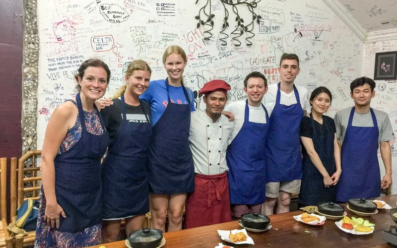 Cooking Class with Cyclo Experience in Saigon
