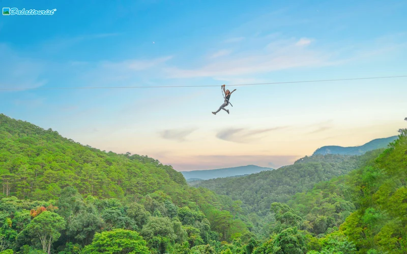 Combo High Rope Course Adventure and Datanla New Alpine Coaster Experience in Da Lat
