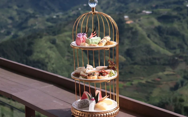 Afternoon Tea At KK Sapa Hotel