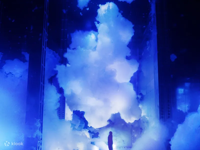 teamLab Biovortex Kyoto digital art installation