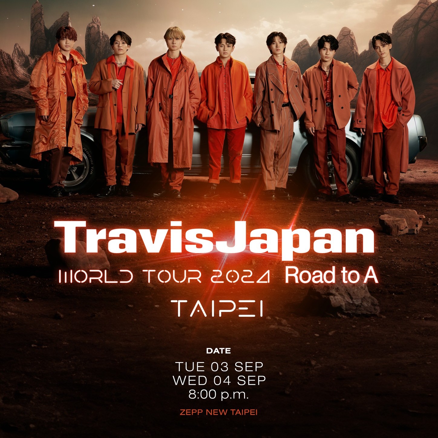Travis Japan World Tour 2024 Road to A in Taipei｜Concert