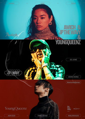 AWICH x JP THE WAVY RISING ASIA TOUR LIVE IN HONG KONG