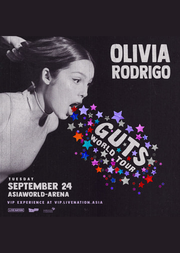 激安な Olivia Rodrigo Kong Hong in Tour World GUTS | 2024 Concert 洋楽