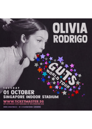 Olivia Rodrigo演唱會2024新加坡站｜GUTS world tour｜新加坡